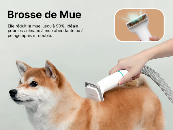 Neakasa P1 Pro – Aspirateur de toilettage 5-en-1 pour chiens et chats