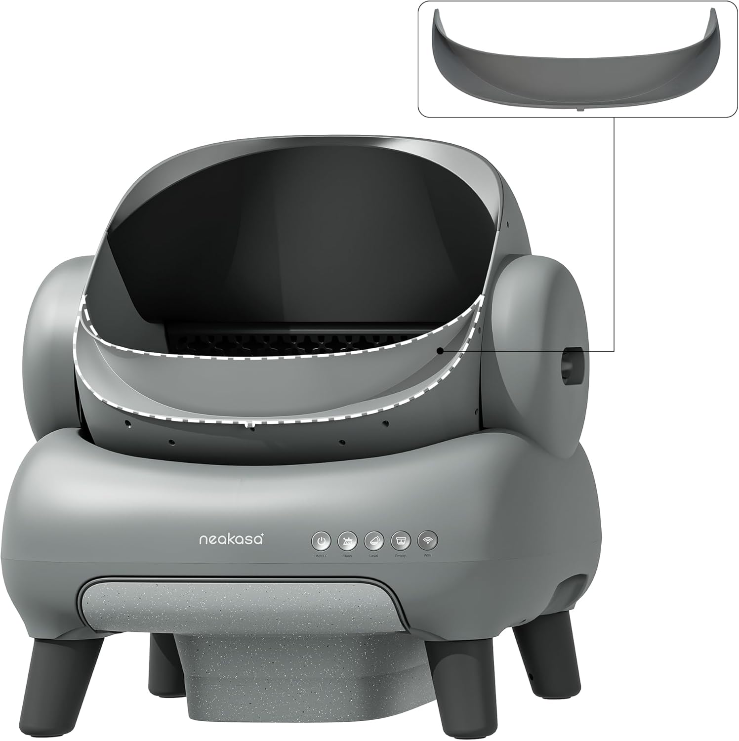 Clôture pour M1 / M1 Lite Plus – Une meilleure protection contre la litière et les éclaboussures d’urine