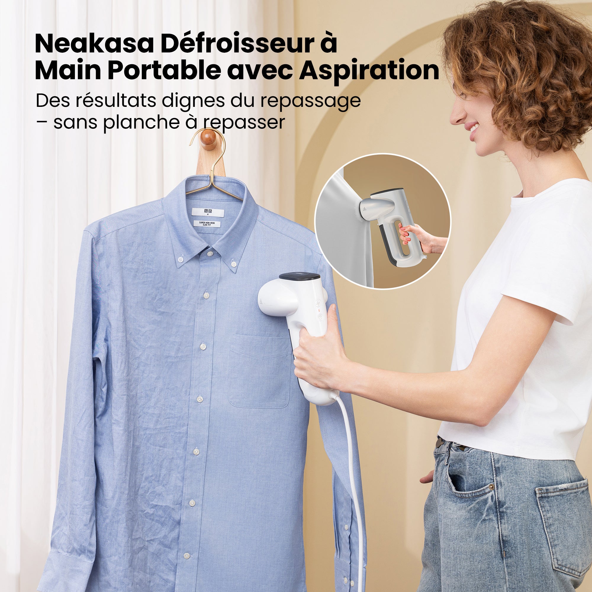 Neakasa Magic 1 – Défroisseur vapeur pour vêtements
