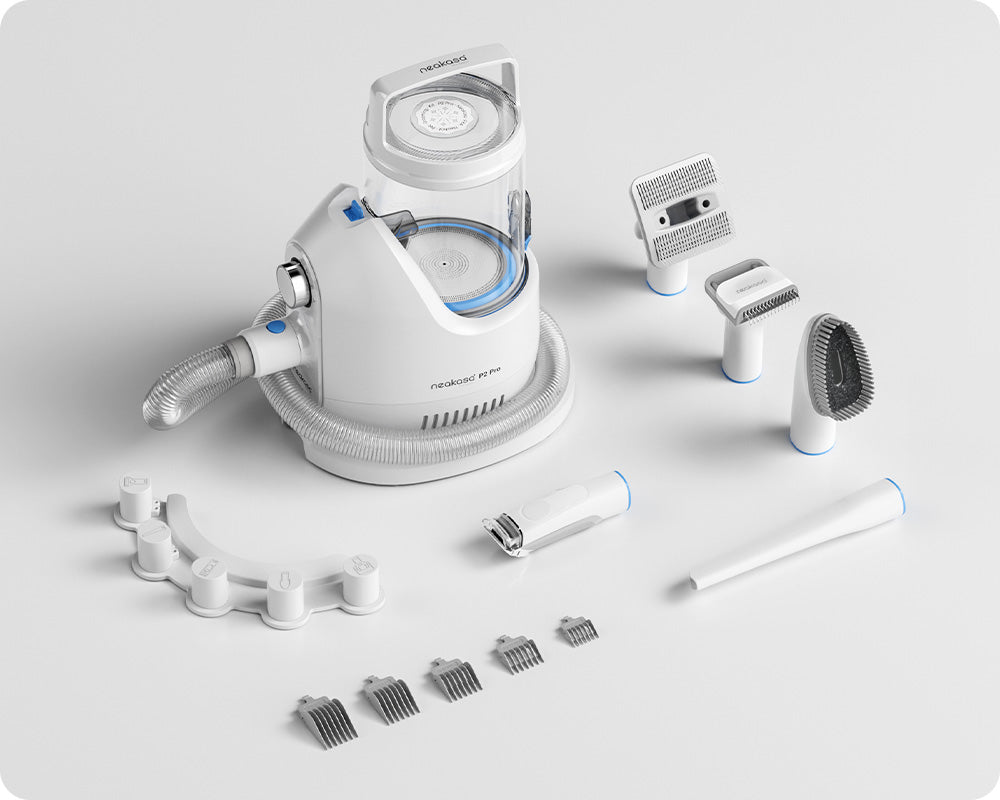 Neakasa P2 Pro - Kit de toilettage avec aspirateur pour chiens et chats