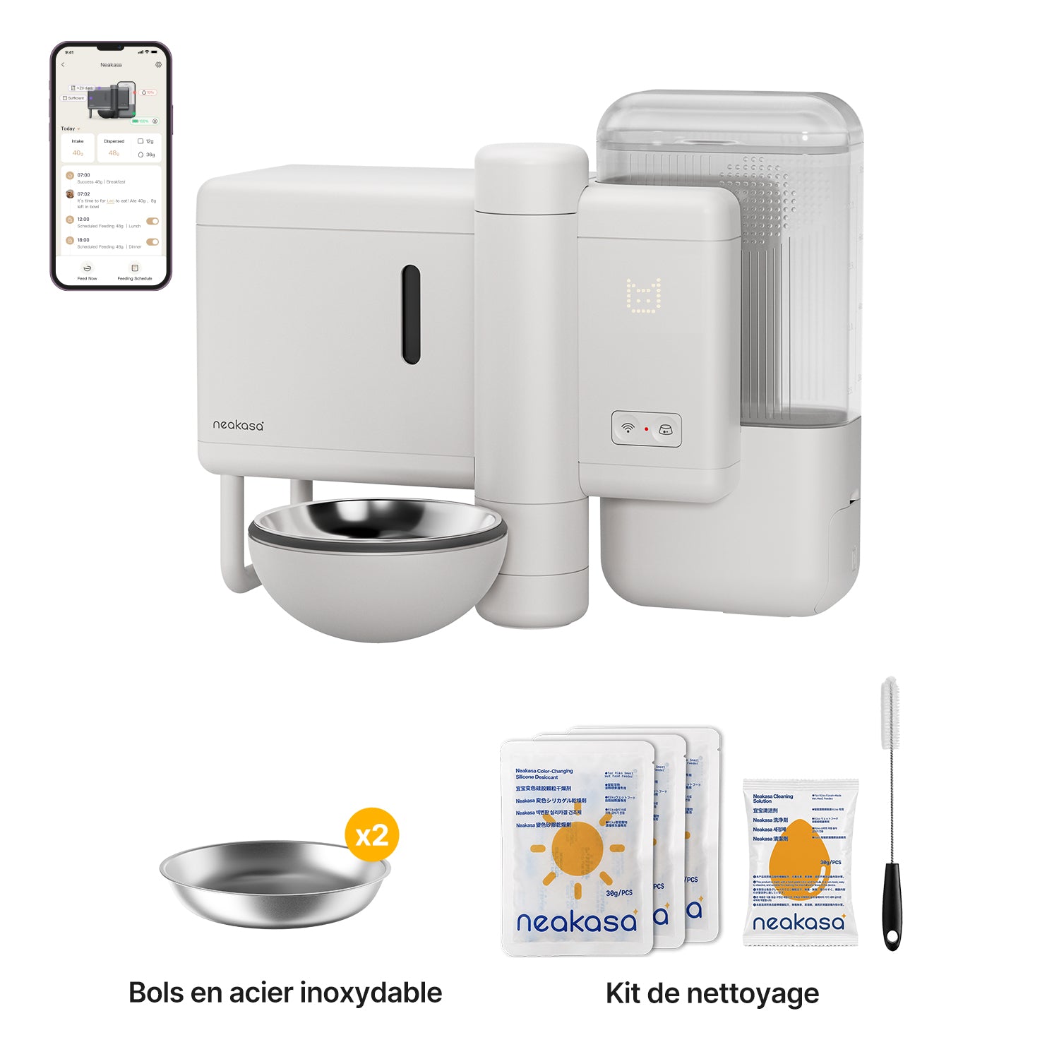 (Prévente) Neakasa Riko - Distributeur automatique de nourriture humide pour animaux