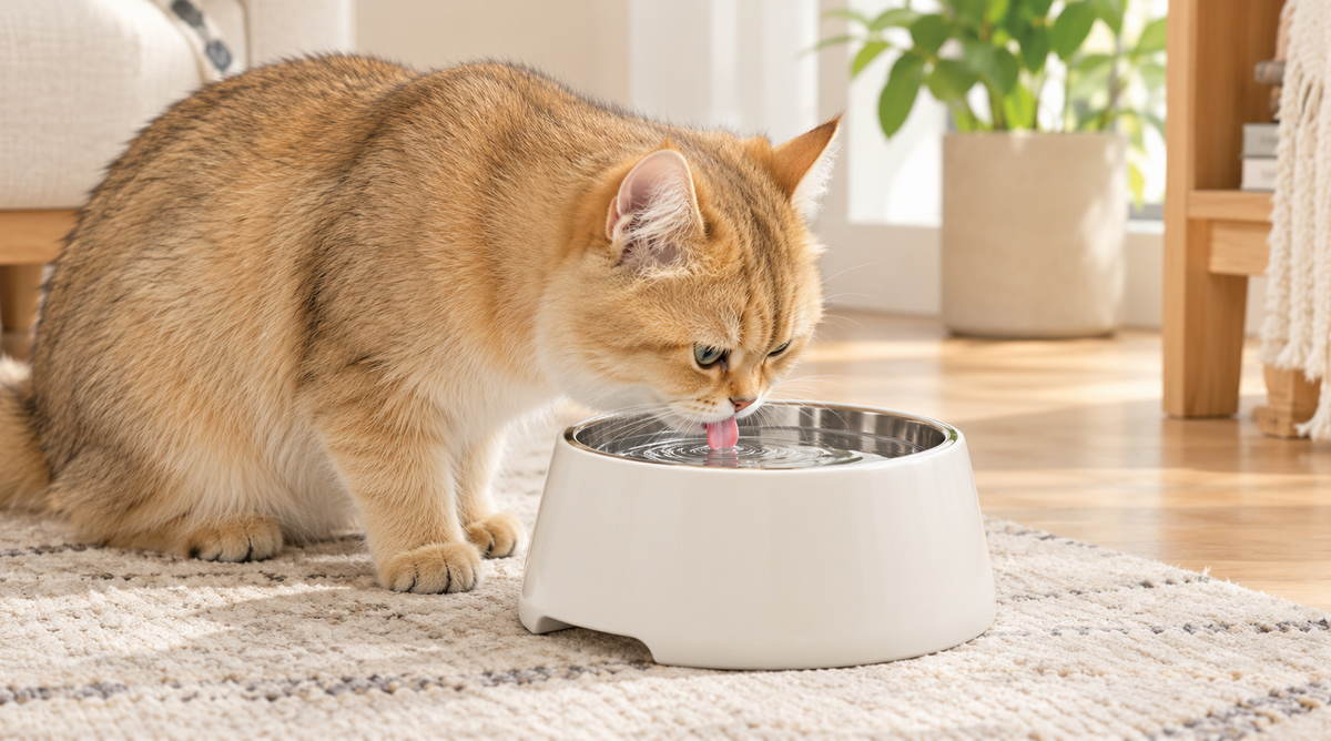 Quelle quantité d'eau un chat boit-il par jour ?