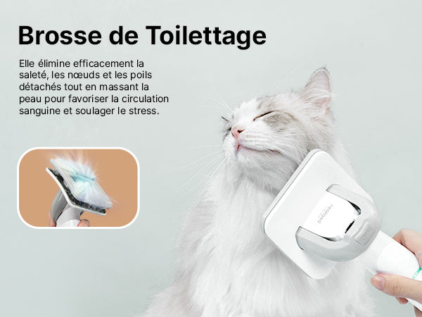 Neakasa P1 Pro – Aspirateur de toilettage 5-en-1 pour chiens et chats