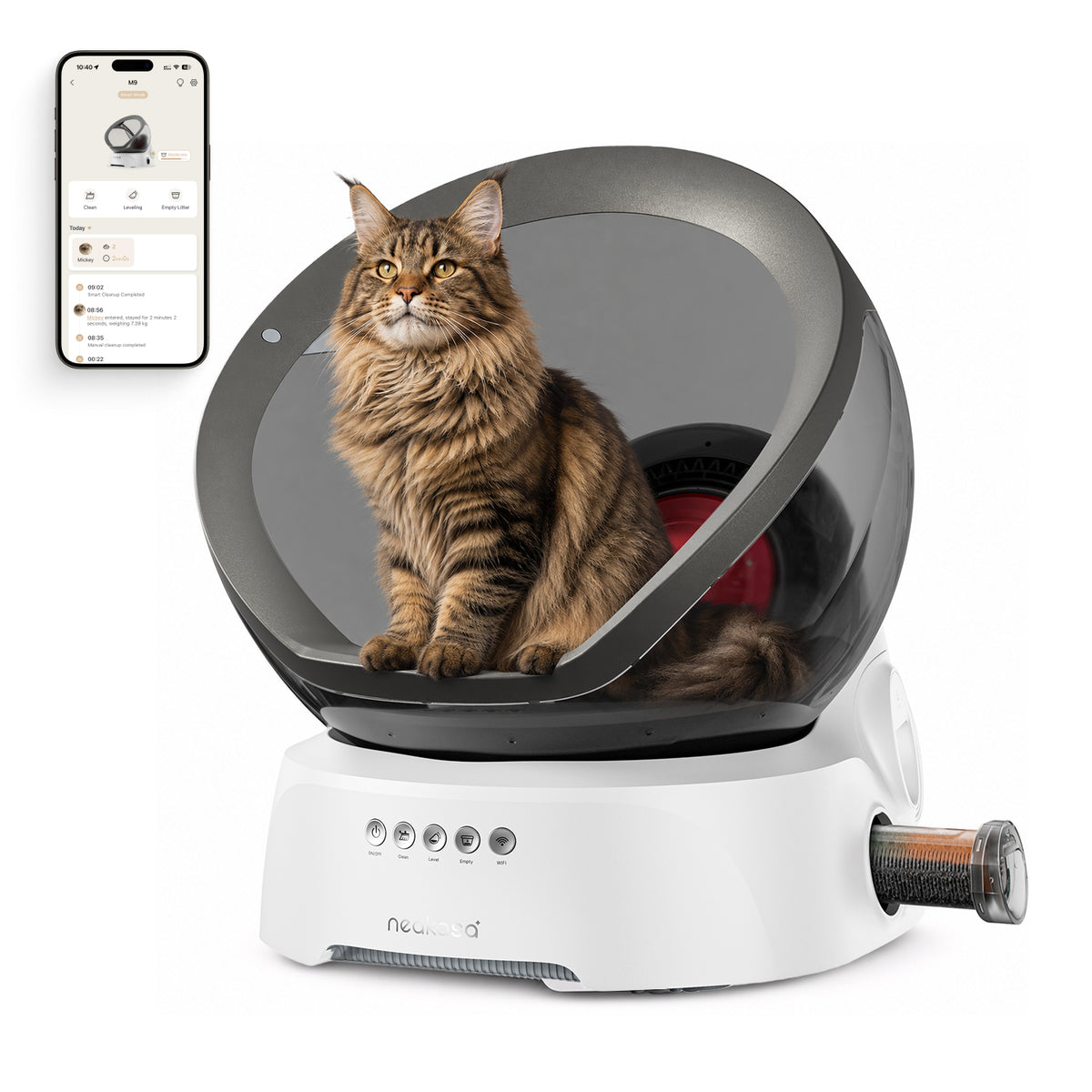 【Prévente】Neakasa M9 - Litière automatique à cabine ouverte pour chats
